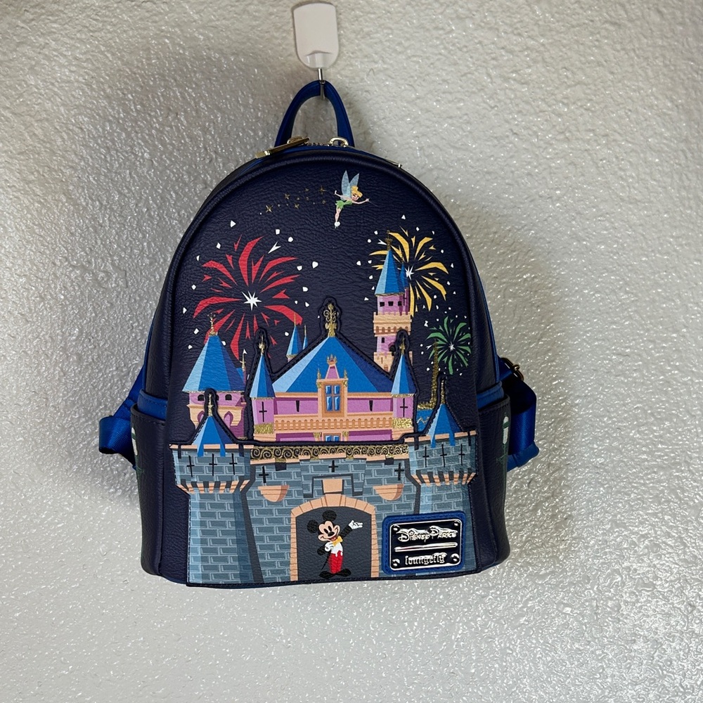 Loungefly Disney Castle Fireworks Mini Backpack